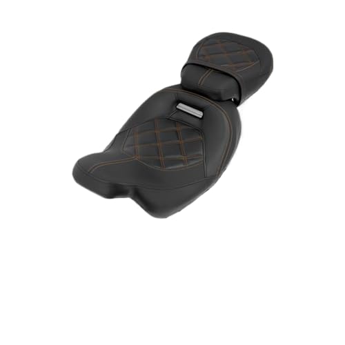 Siège avant de moto en cuir pour Harley Touring Road King Electra Street Glide 2009-2023
