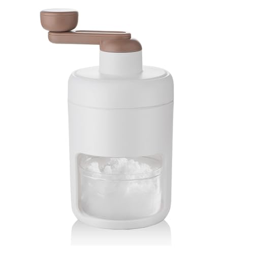 Máquina manual portátil para cortar hielo y hacer nieve