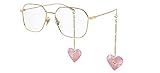 Nicht Polarisiert Gucci Brillen GG1032O Gold Chain 54/16/145 Damen