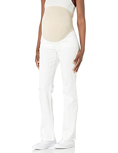 Preisvergleich Produktbild NYDJ Damen Maternity Straight Leg Jeans, Optic White, 32