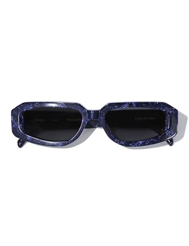 Non Polarized Acetate Sunglasses RY-A28 Frame with UV Protection Impact Resistant Nylon Lens Retro Unisex2