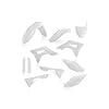 Acerbis Full Plastic Kit Compatible with Honda CRF250R 19-21, CRF450R 19-20 white
