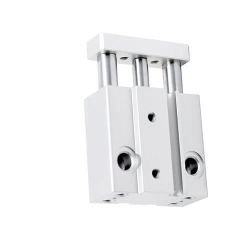 Mini cilindro neumático de tres ejes TCM10X30-S tipo SMC con varilla guía 7
