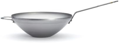 DE BUYER, Wok Mineral B ze stali węglowej, Ø 32 cm, 5618.32