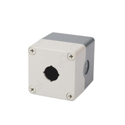 Boîte de commande 1 trou étanche pour bouton d'arrêt d'urgence