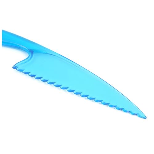Cabilock Spatule à Gâteau Plastique Colorée Couteau Pâtisserie Pour Mariage Anniversaire Et Fête Sécurité Alimentaire Nettoyage Facile Motif Aléatoire