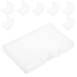 Generisch 8 Stück Pack Transparente Aufbewahrungsboxen aus Kunststoff Kleine Spielkarten...