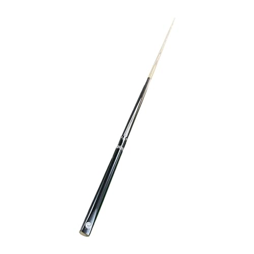 Perfeclan Pool-Queue, Pool-Stick, 57 Zoll, Holz, 1/2 geteilt, segmentiert, Achtelfinale, Spiel, britischer Snooker-Queue, Billardqueue für Männer und Frauen