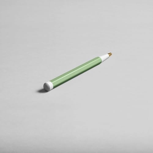 Image of LEUCHTTURM1917 Ball Point Pen Drehgriffel No.1 Sage Green | Royal Blue Ink, Twist Mechanism, Drehgriffel No. 1, Smooth Writing, Premium Stationery, Journaling