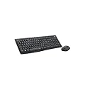 Logitech MK295 Kit Mouse e Tastiera Wireless, Layout ‎Francese Azerty, Grigio