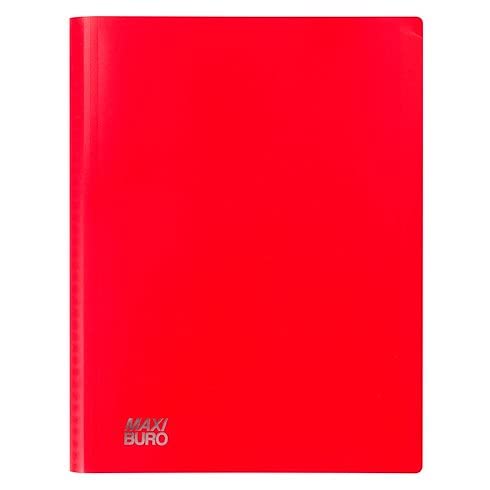 Protège-documents Maxiburo PVC A4-50 pochettes - 100 vues - Lot de 10