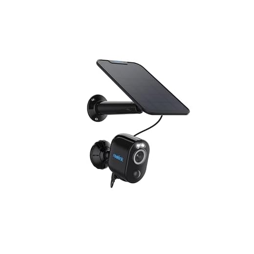 Reolink Solar Überwachungskamera Aussen Akku WLAN, 2K 4MP Farbnachtsicht, Personen/Fahrzeugerkennung, 2,4/5GHz Dualband WiFi, Kabellos, Batterie/Solarbetrieben, Argus 3 Pro in Schwarz mit Solarpanel