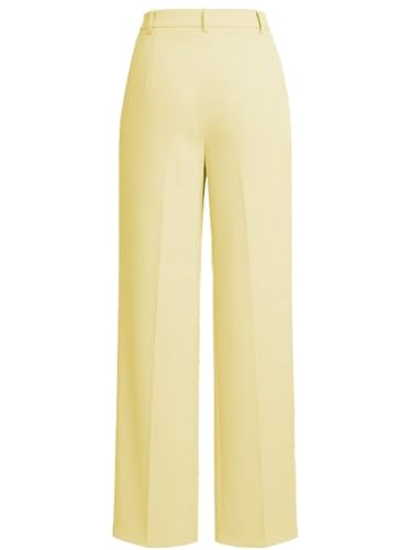 Image of GRECIILOOKS Trousers for Woman | Womens High Rise High Waist Flared Korean Style | Formal Pant for Women Office Wear| Track Pants for Womans Elegant for College & Events (Available in Plus Size)