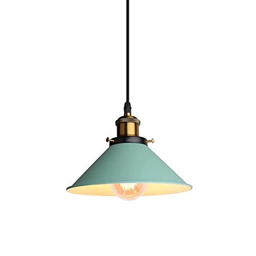 Plafonnier rétro industriel E27 lustre vintage métal luminaire cuisine salon 22cm