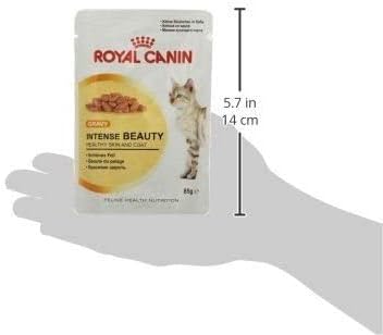 Royal Canin Intense Beauty Care in Gravy Adult Wet Cat Food 85g (Pack of 12)