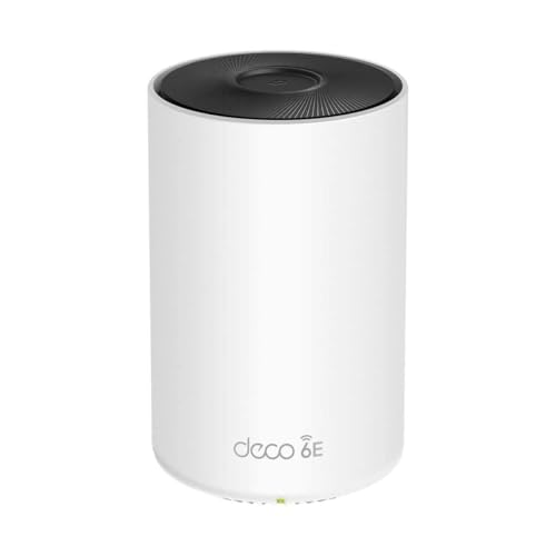 TP-Link Deco XE5300 Wi-Fi 6E Tri-Band Whole-Home Mesh Wi-Fi System 1-Pack (Refurbished)