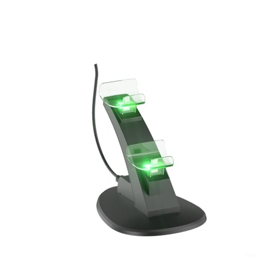 Sileduove Double station de charge pour manette Switch 2 Pro : station de charge rapide avec indicateur LED vert, design compact en ABS pour manettes de jeu NS2 Pro, accessoire de jeu peu encombrant – vue 3