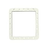 Pool Skimmer Dichtung Ersatz, SPX1091G Weithals-Butterfly-Dichtung, Kompatibel mit Hayward SP1091WM SP1091LX SPX1091GW Dyna-Skim Poolskimmer,Poolzubehör Automatische Skimmer Rechteckiges Pad (1 Stück)