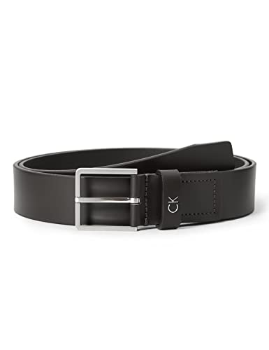 Calvin Klein Formal Belt 3.5 cm, Cintura, Uomo, 105, Nero (Black)