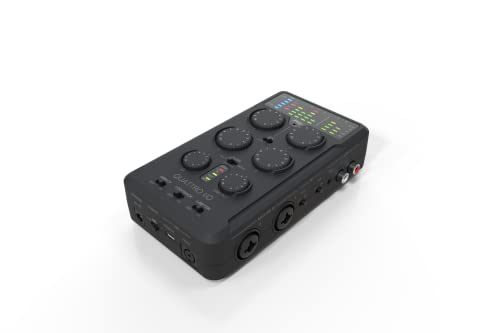 Irig Pro Quattro I/O 4-Input Usb Audio Interface Digital Voice Recorder And Audio Mixer Plus Podcast Equipment And Field Recording Device For Iphone, Ipad, Android, Mac, Pc #TOP1
