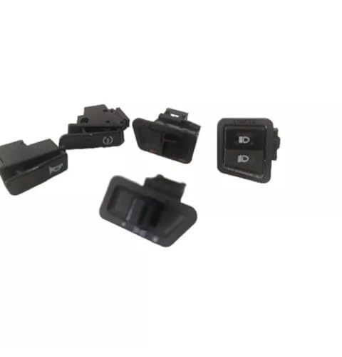 Kit Interruttori per Honda SH 125-150, Devio Luci, Pulsanti Frecce, Clacson e Avviamento, 2001-2004, Nero