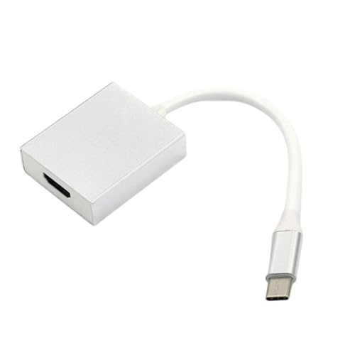 jklymm HDMI�A�_�v�^�[, USB C - HDMI �A�_�v�^�[ 4K �f�B�X�v���C �A���~�j�E�� �V�F�� �X�}�[�g�t�H�� �^�u���b�g �m�[�g�p�\�R�� �e���r ���j�^�[ �v���W�F�N�V�����p