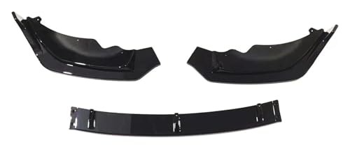 Lame protection inférieure noire brillante style sport pour pare-choc avant BMW F44