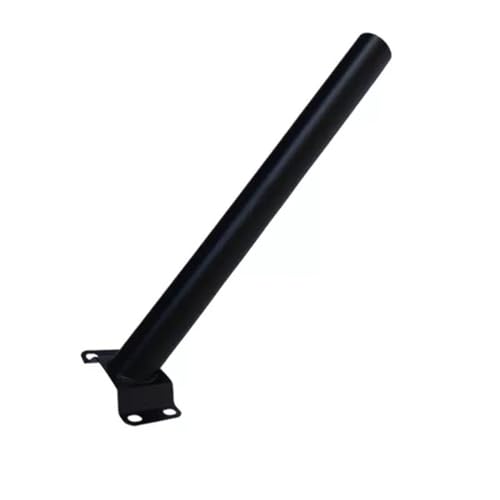 Suporte Barra Luminaria Solar Aço Pintura Eletrostatica Parede Poste Rua Segurança Iluminaçao Quinta