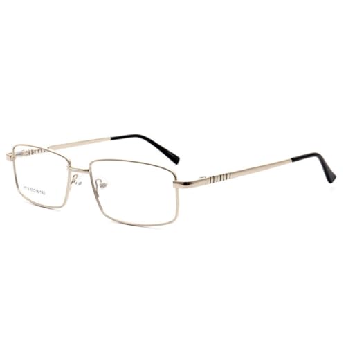 Monture de lunettes pour hommes lunettes de mode en métal noir