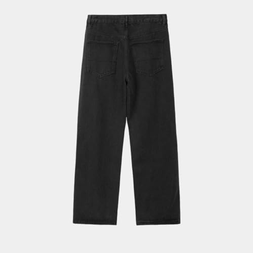 Jeans Pants Trousers Denim Minimalist Classic Men's Loose Port Style Retro Casual2