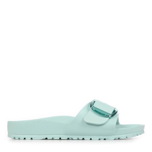 Birkenstock Madrid Big Buckle Eva   Sandalias para mujer, verde surf, 38 EU Schmal