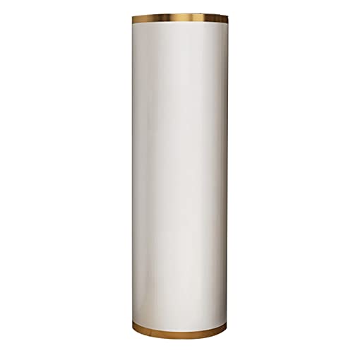 Scarpiera Rotante Verticale Scarpiera Cilindrica Girevole Giaccia di Scarpe Rotanti in Metallo Organizador De Zapatos Giratorio 360 Scarponi per Armadio per La Casa per L'organizzatore (Color : White