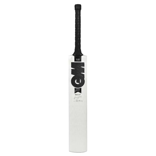 Image of GM Noir Bullet English Willow Professional Cricket Bat for Mens, Full Size with Free Bat Cover