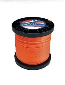 Filo da taglio in nylon stellato professionale per decespugliatore e tagliaerba sezione 4.4 mm - BOBINA grande maxi formato da 150 metri