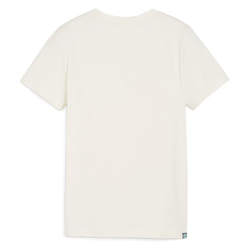 PUMA Kids Boys Ready Set Better Logo Crew Neck Short Sleeve Casual Tops Casual - Off White2