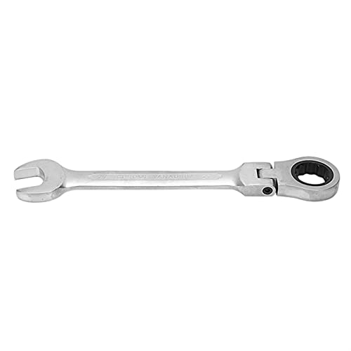 LOYKZCT Spanner Set,Spanner 1PC Flexible Head Ratchet Metric Spanner Open End and Ring Wrenches Tool