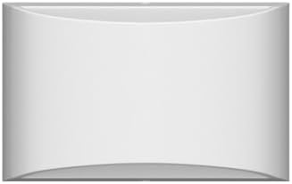 Aipsun Indoor Aluminum Modern LED Wall Sconce Hardwired Interior Wall Lights Set of 2 Up and Down Wall Mount Light for Living Room Bedroom Hallway Corridor Cool White 6000K(with G9 Bulbs)