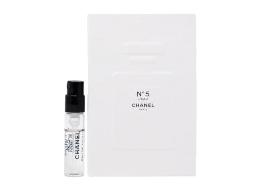 CHANEL No 5 LEAU EDT Spray Perfume Samples 0.05oz / 1.5ml EACH
