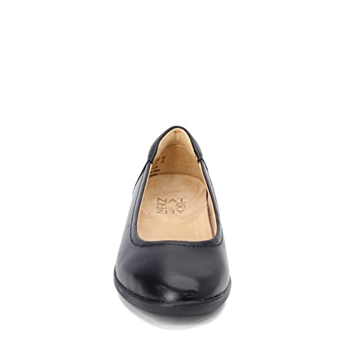 Naturalizer E8047L1001-001-8 M US Womens Flexy Comfortable Slip On Round Toe Ballet Flats ,Black Leather,8 M Us thumb #2