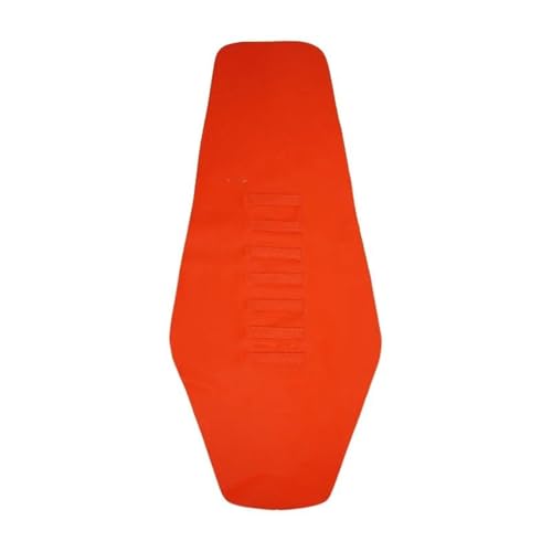 Funda de asiento de cuero resistente naranja para KEWS Kayo Kayo