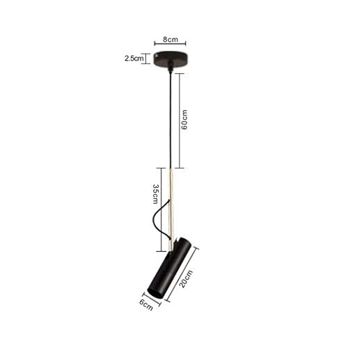 Foco de techo LED ajustable y moderno de aluminio para isla de cocina 6