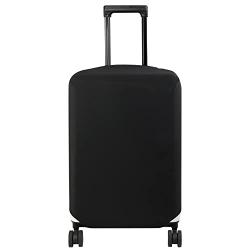 HYPER VENTURE Washable Luggage Cover - Fashion Suitcase Protector Fits 27-30 Inch Luggage (Black, L) by HYPER VENTURE - Used condition - CA$21.38