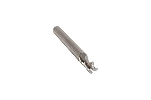Image of WIDIA Hanita 5A0307002B AluSurf 5A03 HP Aluminum End Mill, 0.03 inch Radius, 0.25 inch Cutting Dia, Carbide, Uncoated, RH Cut, 0.25 inch Shank Dia, 3-Flute