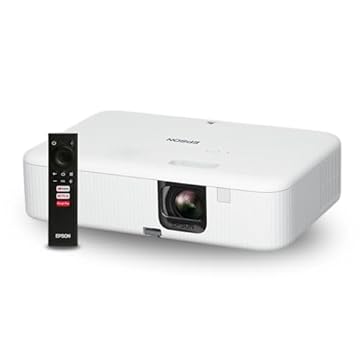 Projetor Smart Epson EpiqVision FH02, FULL HD, 3000 Lumens Streaming, Modelo: V11HA85020, Cor: Branco