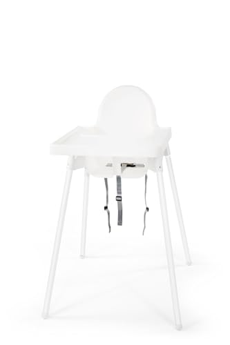 IKEA Antilop Hochstuhl mit Tablett, Weiß