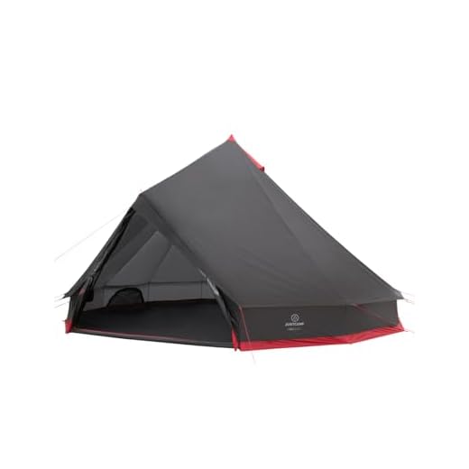 Justcamp Bell 12 Tipi Zelt für Gruppen, Familien oder Camping bis zu 12 Personen