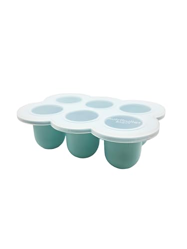 Baby silicone freezer storage tray with lid, batch...