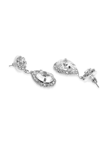 Juego de joyas de circonita cúbica latón y rodio mujer modelo DMZ-2325 5