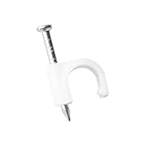 Levitantes Weiße Kabelbinder (80 Stück) mit praktischem Design zum Organisieren und Sortieren von Kabeln, ideal für Zuhause und Büro, Bild