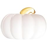 DIYEAH Presse-papiers en forme de citrouille en verre cristal pour calligraphie Presse-pap...